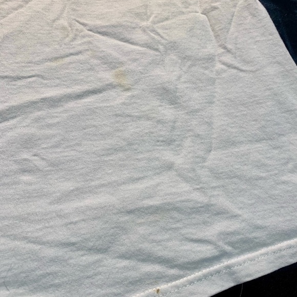 💙 Vintage 90s John Deere White and Green T-Shirt XL Distressed - Picture 9 of 10